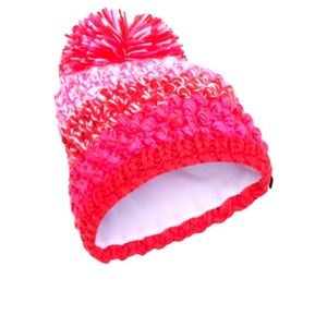 Spyder Berry Brrr Celise Beanie with Pom Pom.